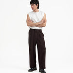 Wayfarer Tailored Pants - Sienna Plum - G R A Y E