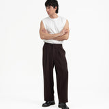 Wayfarer Tailored Pants - Sienna Plum - G R A Y E