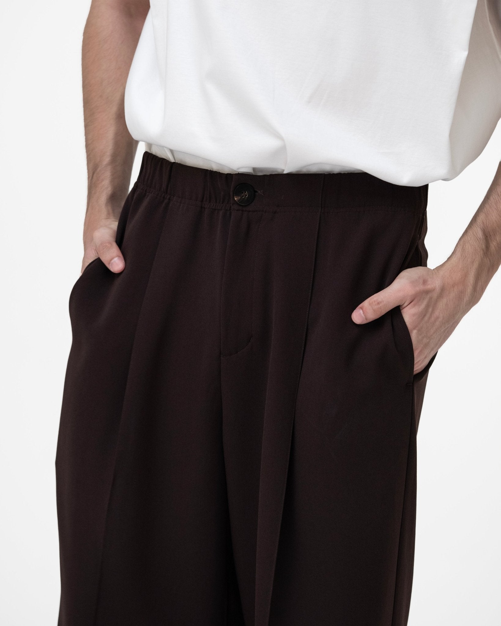 Wayfarer Tailored Pants - Sienna Plum - G R A Y E