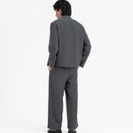 Wayfarer Travel Blazer - Fog Gray - G R A Y E