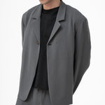 Wayfarer Travel Blazer - Fog Gray - G R A Y E