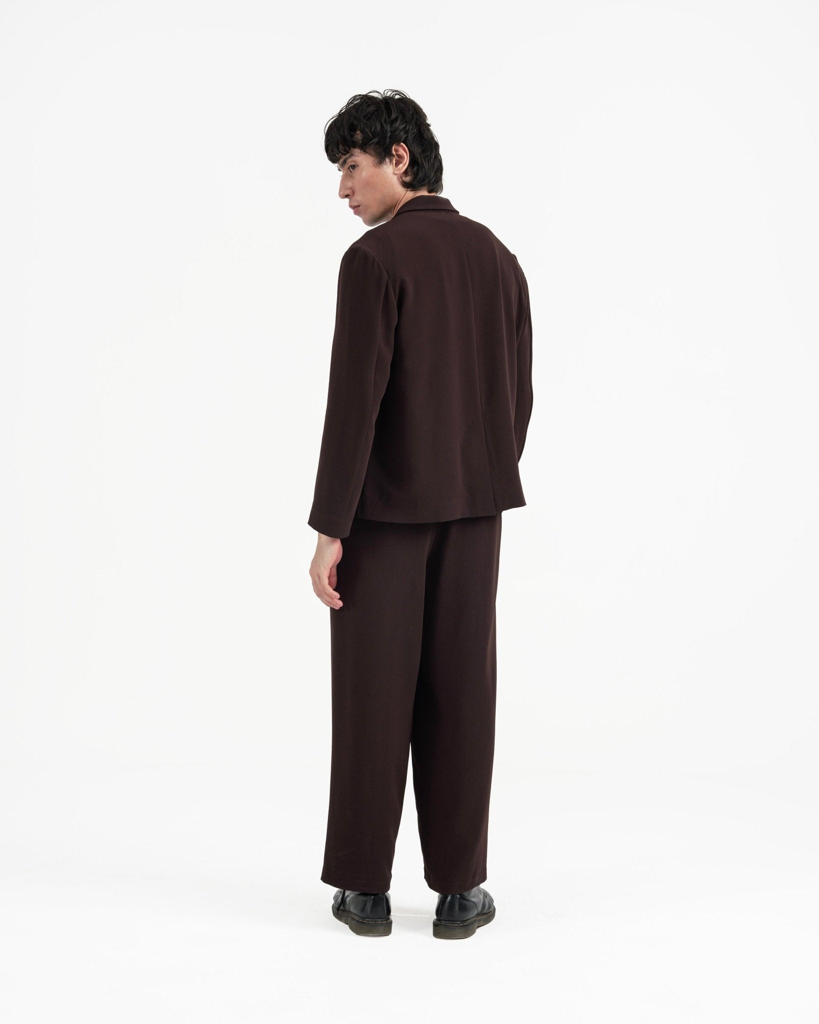 Wayfarer Travel Blazer - Sienna Plum - G R A Y E