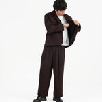 Wayfarer Travel Blazer - Sienna Plum - G R A Y E