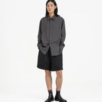 Willow Button Shirt - Hale Navy - G R A Y E