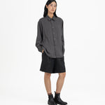 Willow Button Shirt - Hale Navy - G R A Y E
