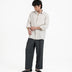 Willow Button Shirt - Pearl Gray - G R A Y E