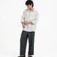 Willow Button Shirt - Pearl Gray - G R A Y E