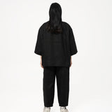 Wrapped Button Kimono - G R A Y E