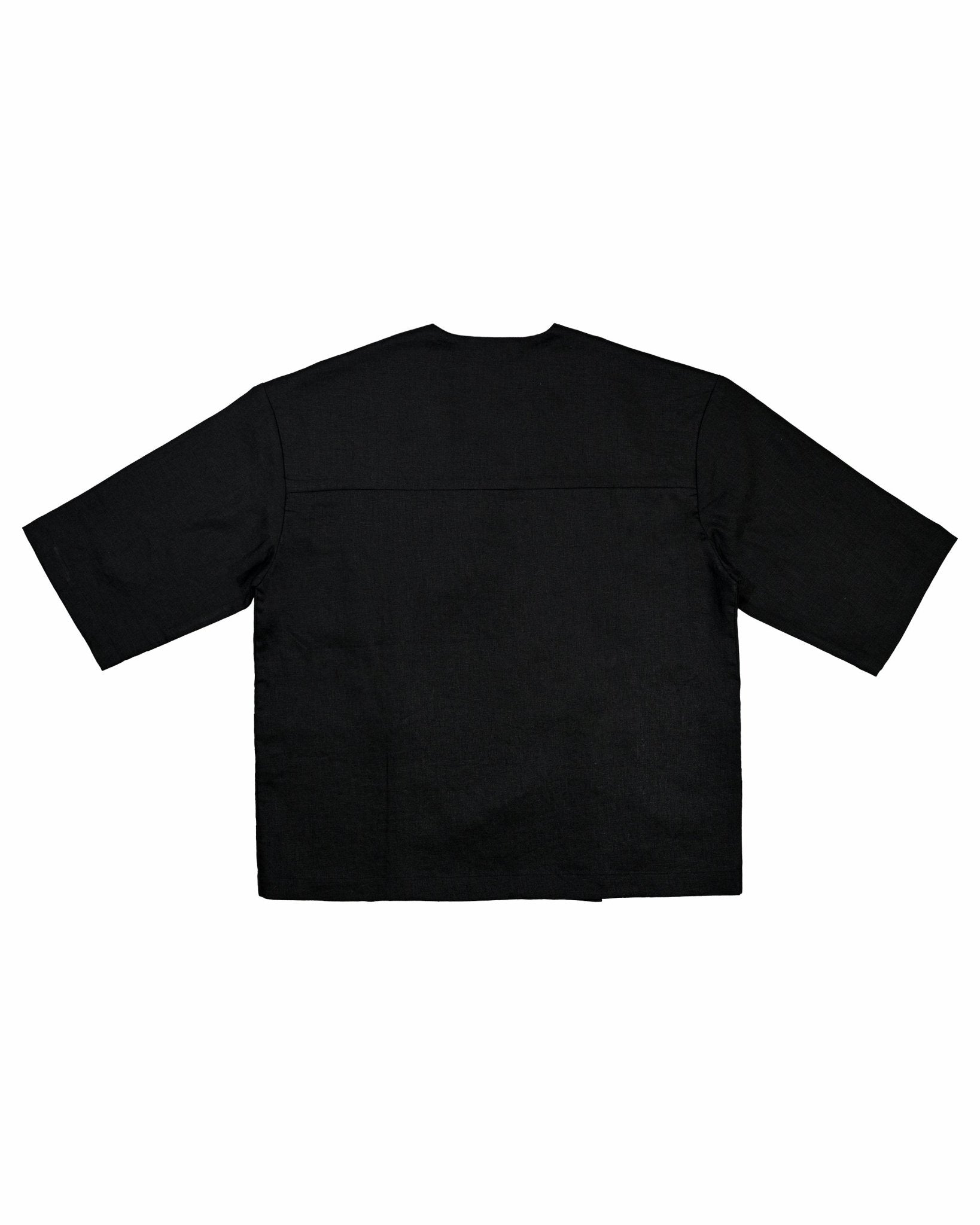 Wrapped Button Kimono - G R A Y E