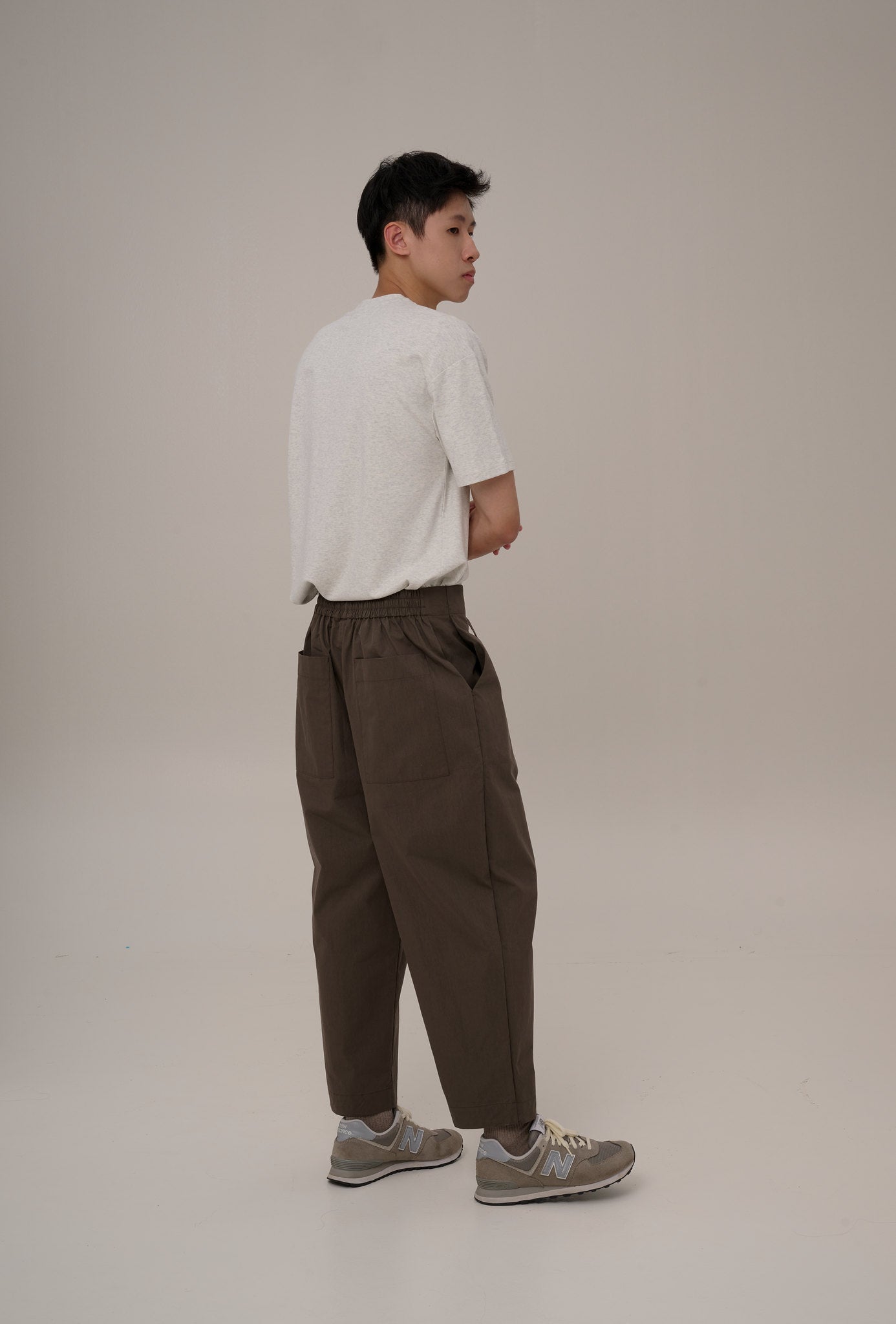 Adjustable Waist Tuxedo Pants