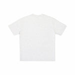Cupro Tee - Melange White - G R A Y E