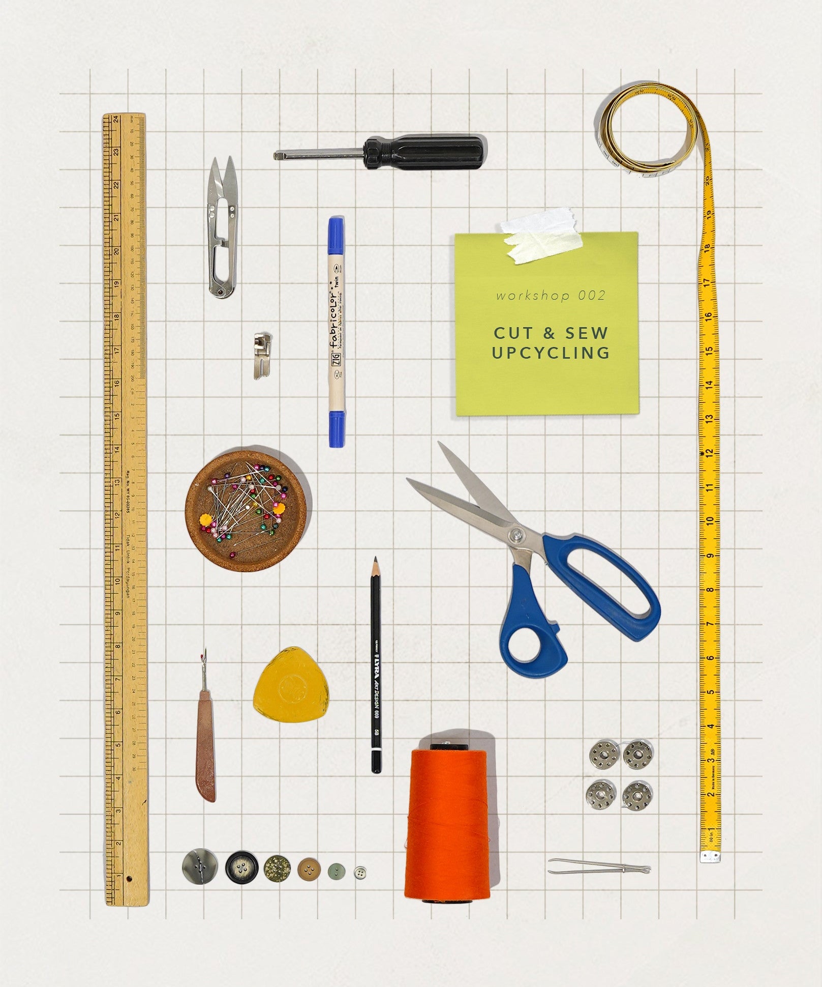 Cut & Sew Upcycling Private Workshop - G R A Y E