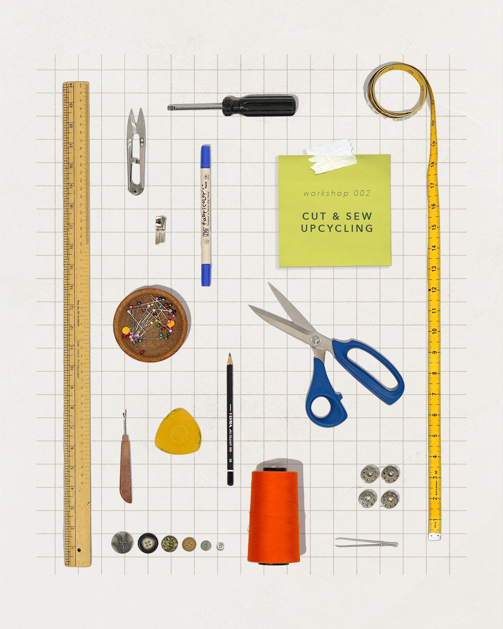 Cut & Sew Upcycling Private Workshop - G R A Y E