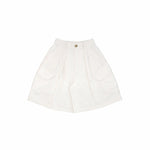 Drawstring Balloon Cargo Shorts - Natural - G R A Y E