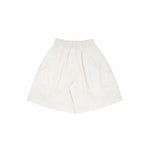 Drawstring Balloon Cargo Shorts - Natural - G R A Y E