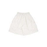 Drawstring Balloon Cargo Shorts - Natural - G R A Y E