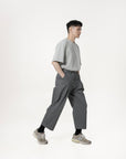 GRAYE Straight Cut Pants - Steel Gray - G R A Y E