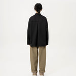 High Collar Shān - Black - G R A Y E