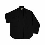 High Collar Shān - Black - G R A Y E