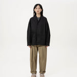 High Collar Shān - Black - G R A Y E