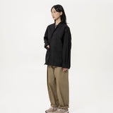 High Collar Shān - Black - G R A Y E