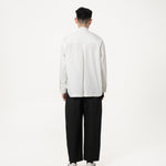 High Collar Shān - White - G R A Y E