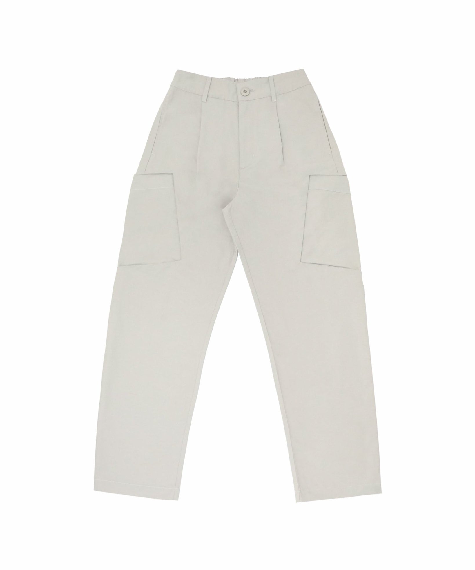 Inverse Cargo Trousers - Steel - G R A Y E