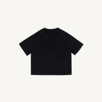 Kid's Cupro Tee - Black - G R A Y E