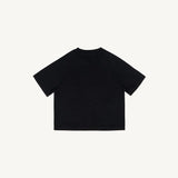 Kid's Cupro Tee - Black - G R A Y E