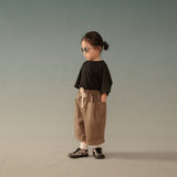 Kid's Cupro Tee - Black - G R A Y E