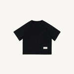 Kid's Cupro Tee - Black - G R A Y E
