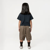 Kid's Cupro Tee - Gun Metal Grey - G R A Y E