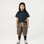 Kid's Cupro Tee - Gun Metal Grey - G R A Y E