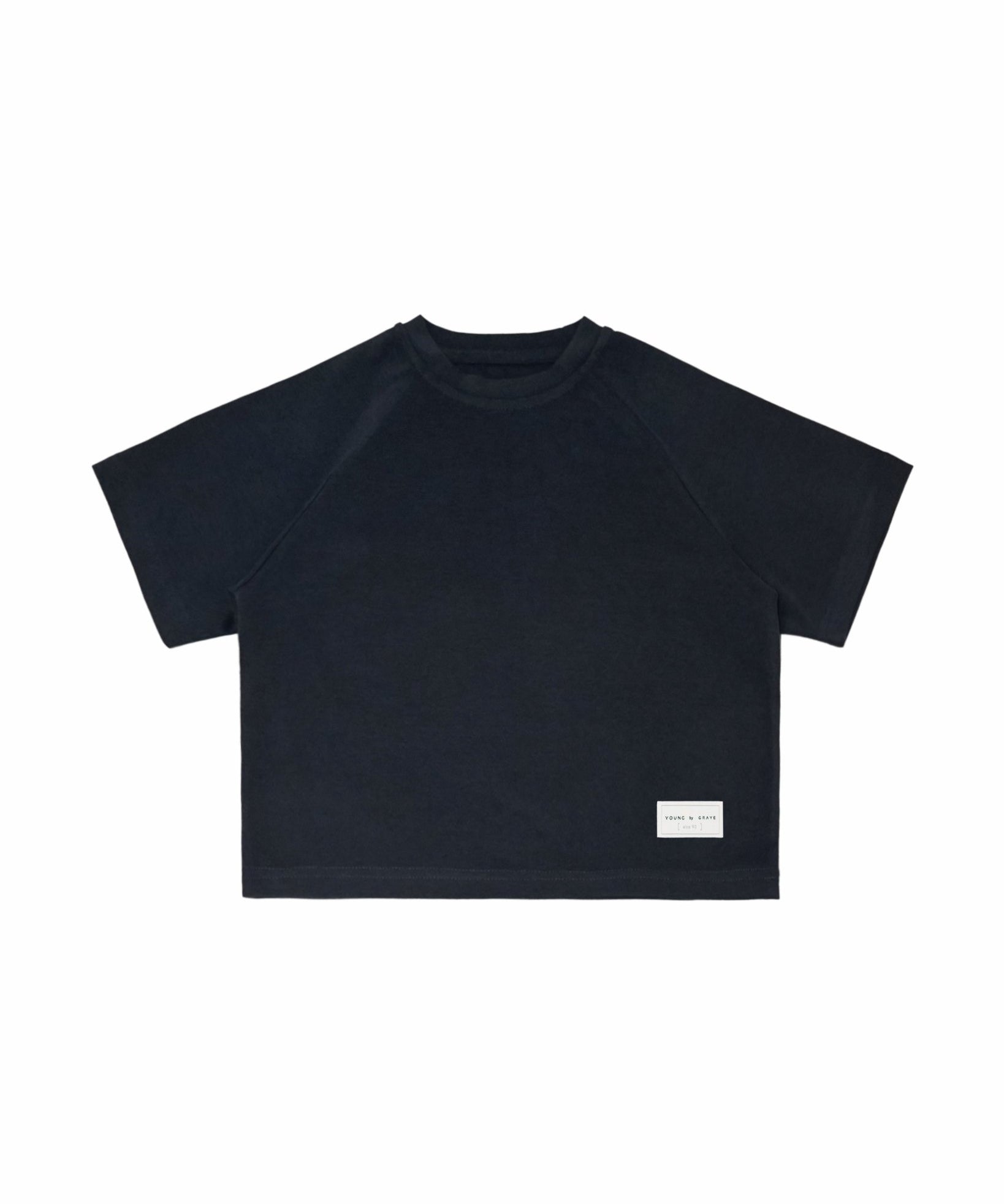 Kid's Cupro Tee - Gun Metal Grey - G R A Y E