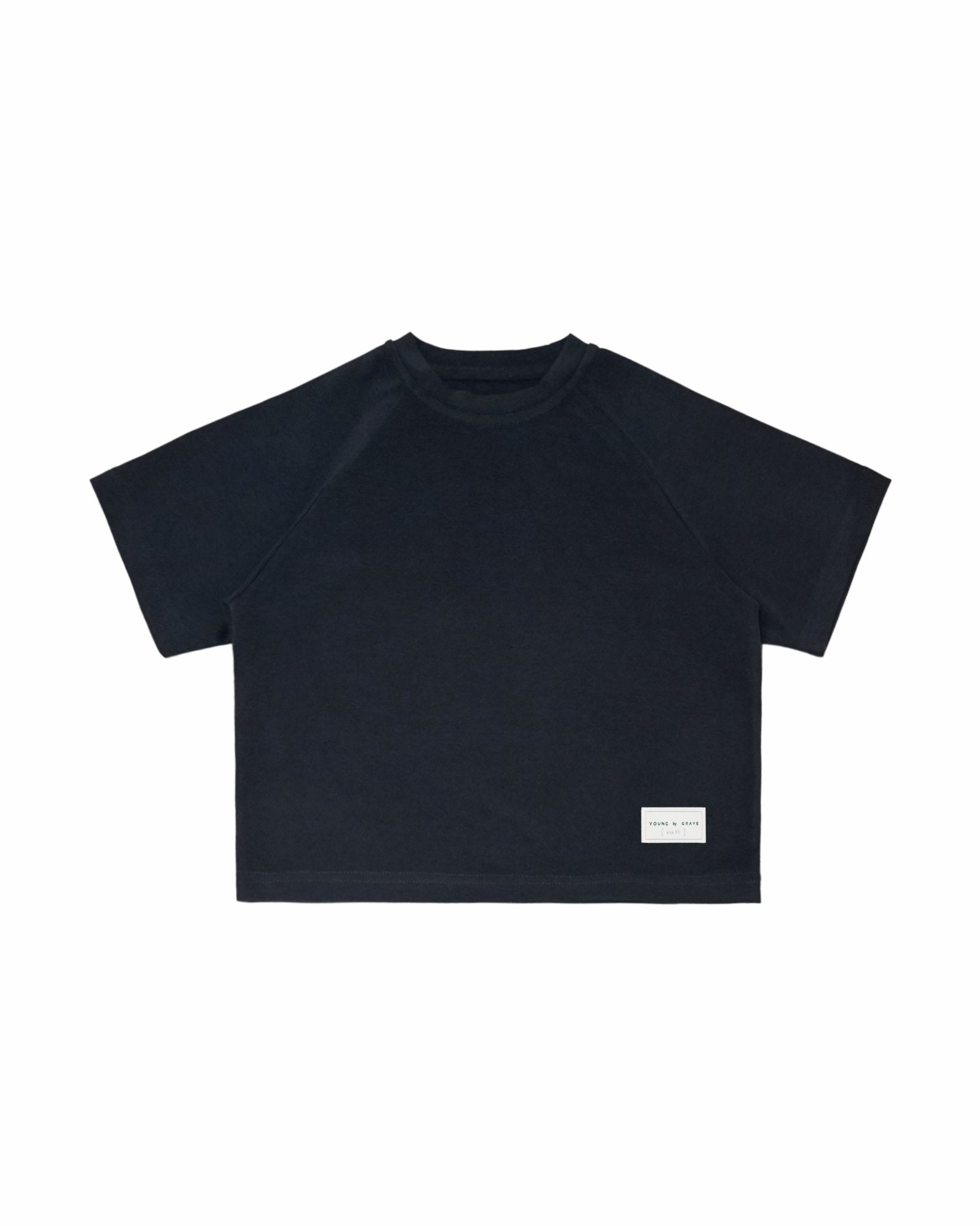 Kid's Cupro Tee - Gun Metal Grey - G R A Y E