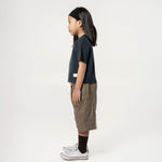 Kid's Cupro Tee - Gun Metal Grey - G R A Y E