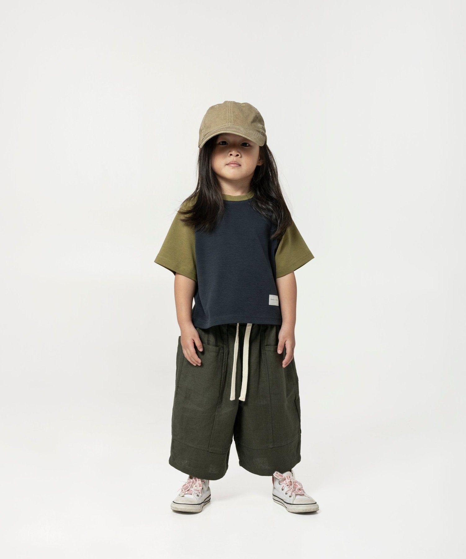 Kid's Cupro Tee - Jungle - G R A Y E