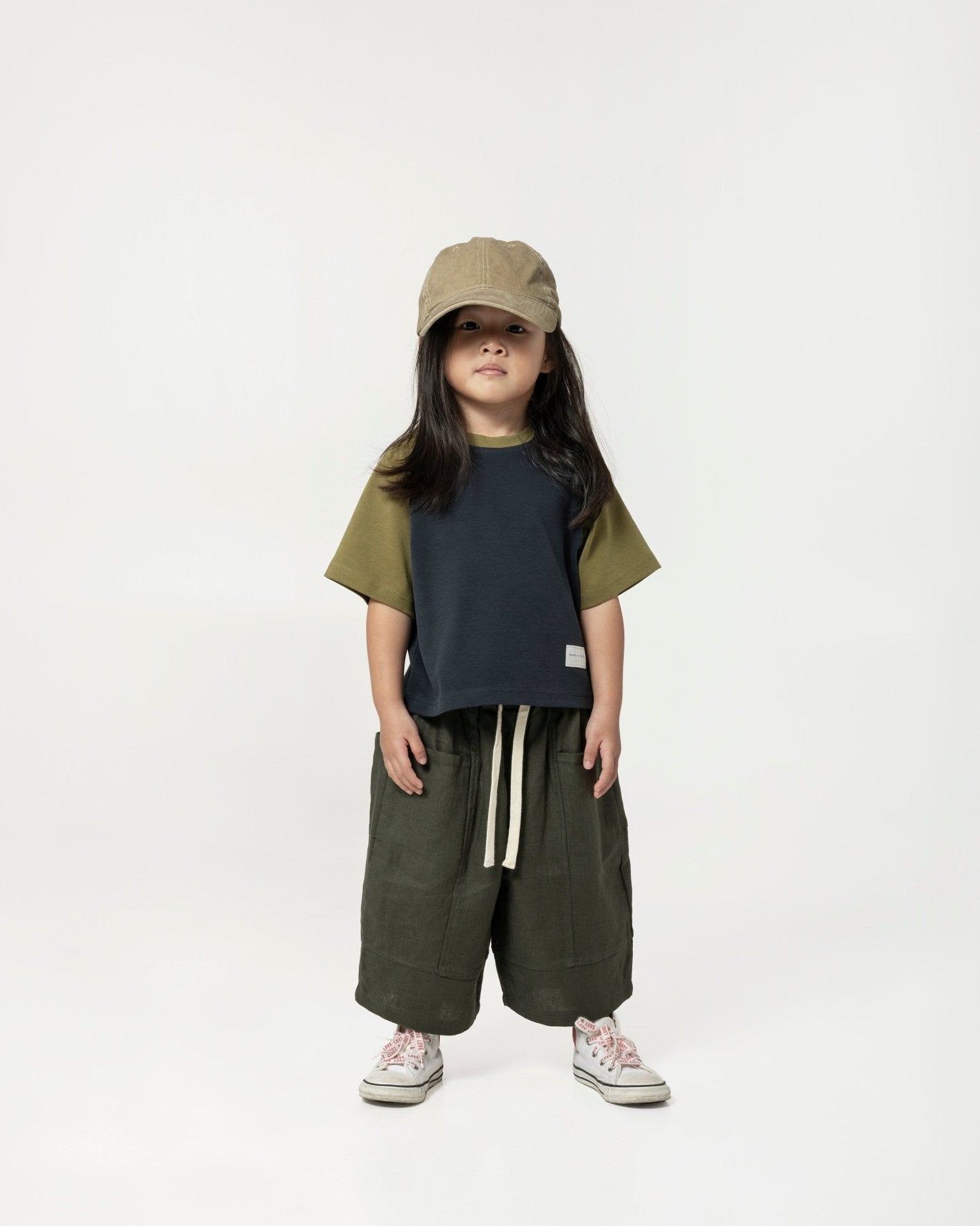 Kid's Cupro Tee - Jungle - G R A Y E