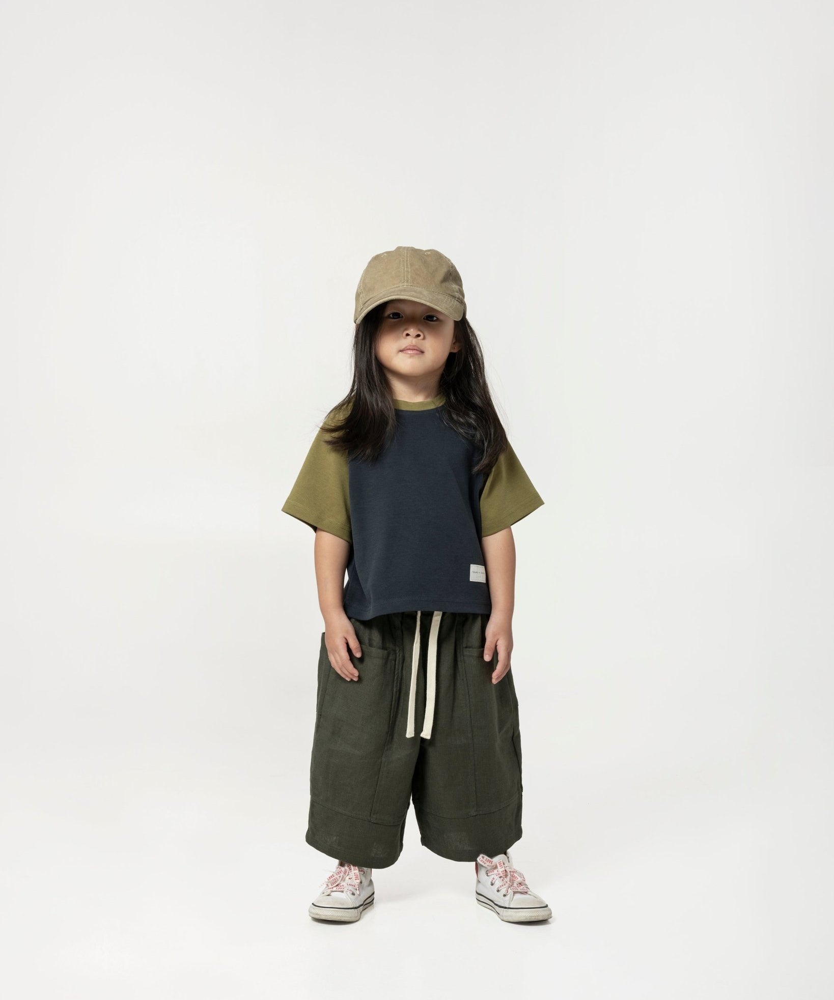 Kid's Cupro Tee - Jungle - G R A Y E