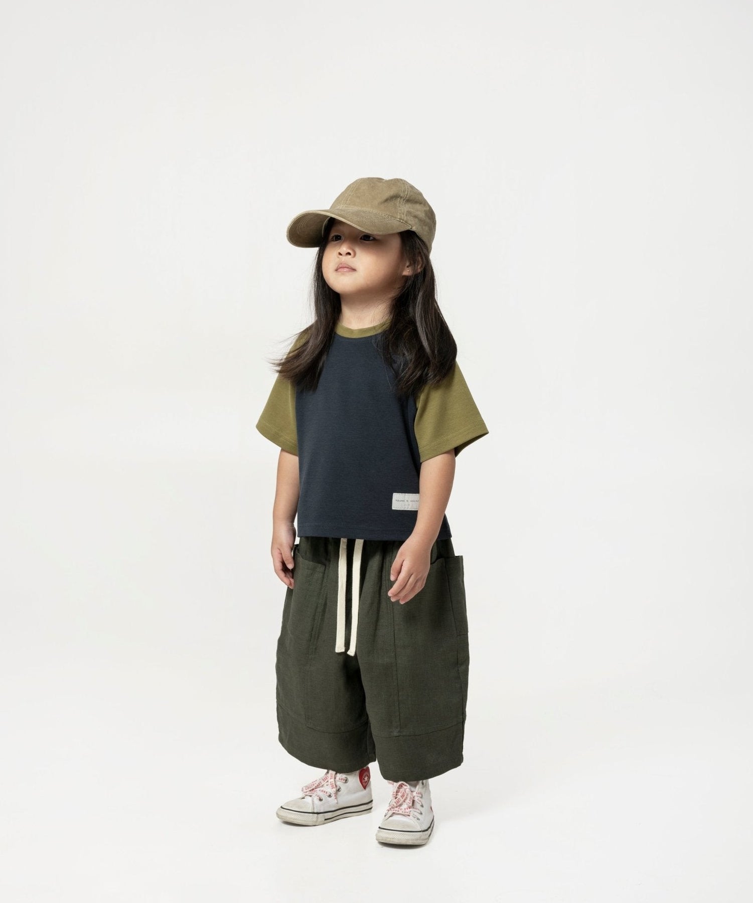 Kid's Cupro Tee - Jungle - G R A Y E