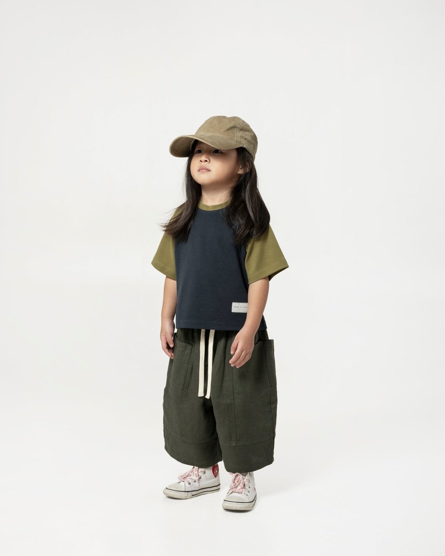 Kid's Cupro Tee - Jungle - G R A Y E