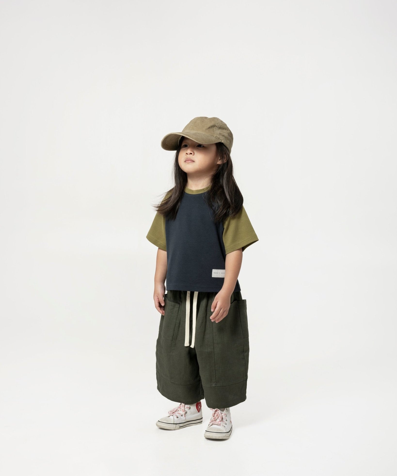 Kid's Cupro Tee - Jungle - G R A Y E