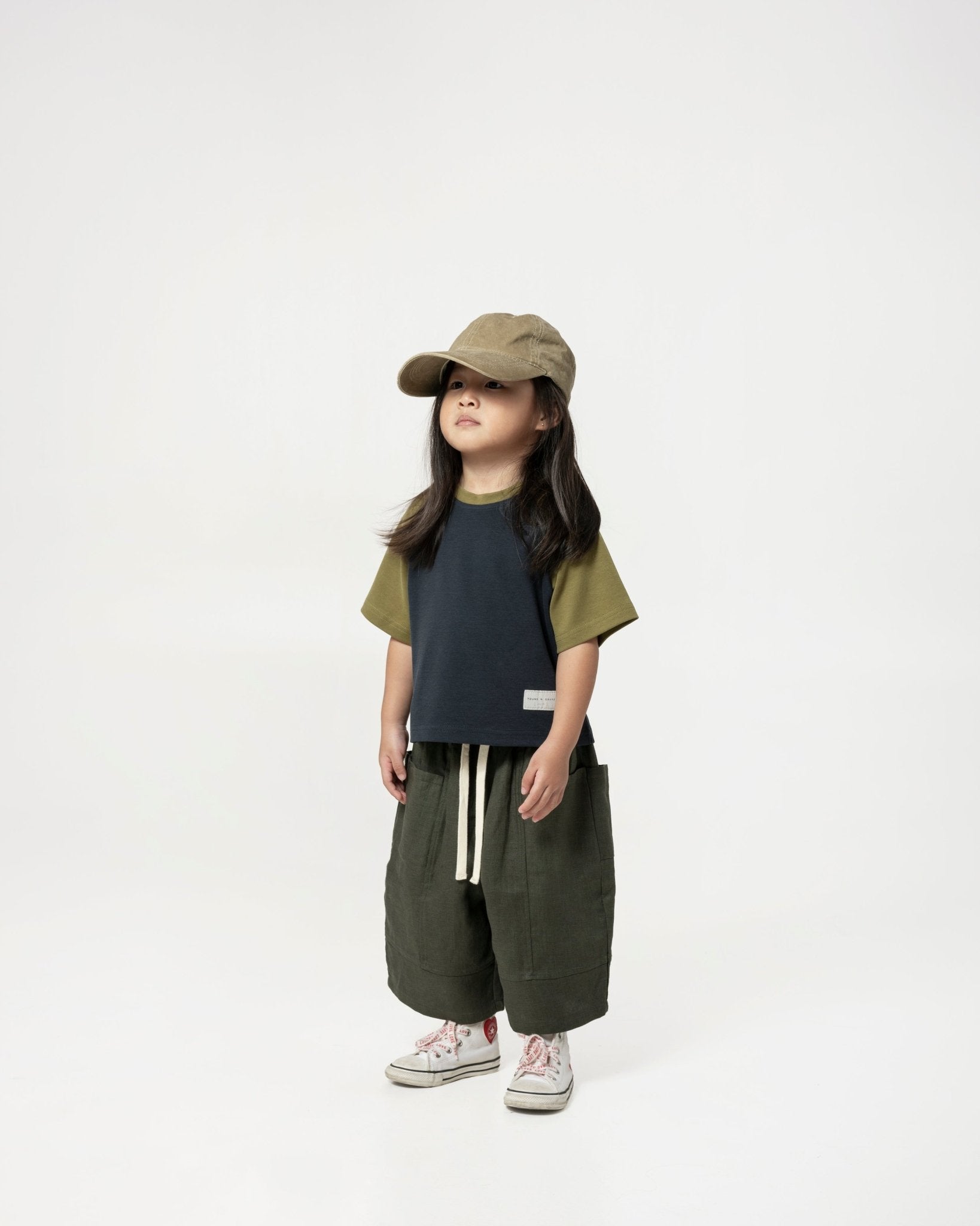 Kid's Cupro Tee - Jungle - G R A Y E