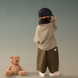 Kid's Cupro Tee - Melange Gray - G R A Y E