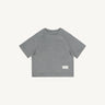 Kid's Cupro Tee - Melange Gray - G R A Y E