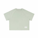 Kid's Cupro Tee - Pistachio Green - G R A Y E