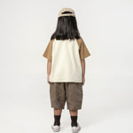 Kid's Cupro Tee - Sand - G R A Y E