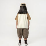 Kid's Cupro Tee - Sand - G R A Y E