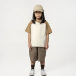 Kid's Cupro Tee - Sand - G R A Y E