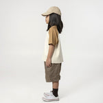 Kid's Cupro Tee - Sand - G R A Y E